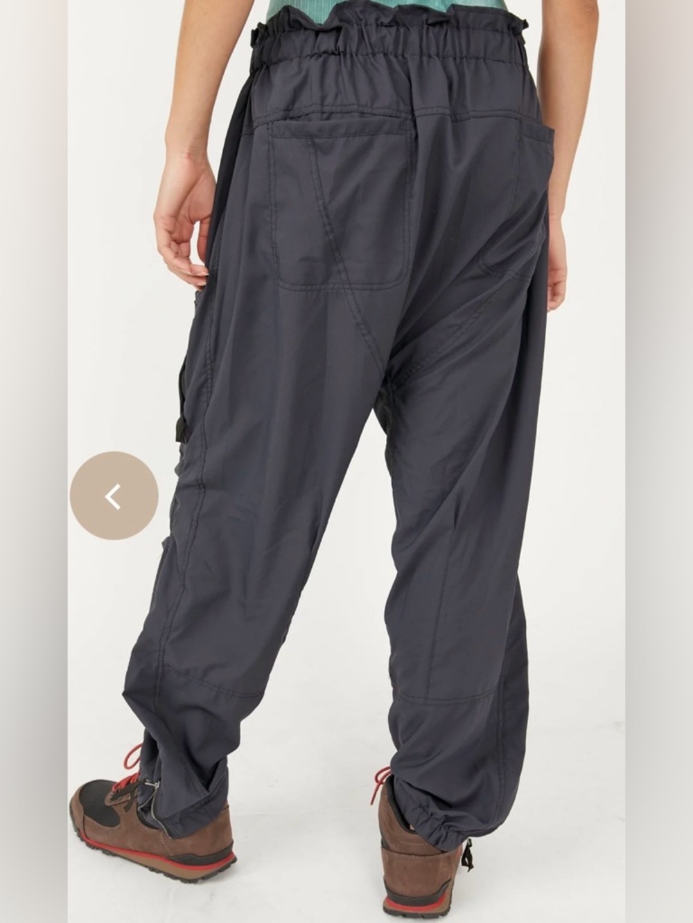 Free people movement spring trekker drop crotch nylon pants - Picture 7 of 13